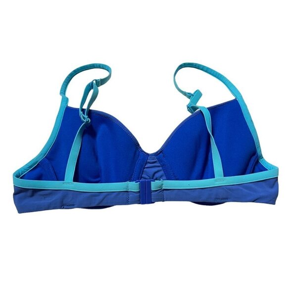 Victoria’s Secret Women's Blue Lightly Padded Underwire Bikini Swimsuit Top 34B - Picture 6 of 6